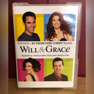 Will & Grace Season 5-8 DVD Box Set